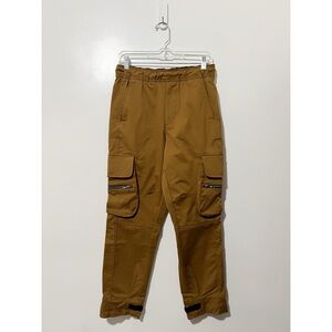 Zara Brown Cargo Baggy Pants Size Small